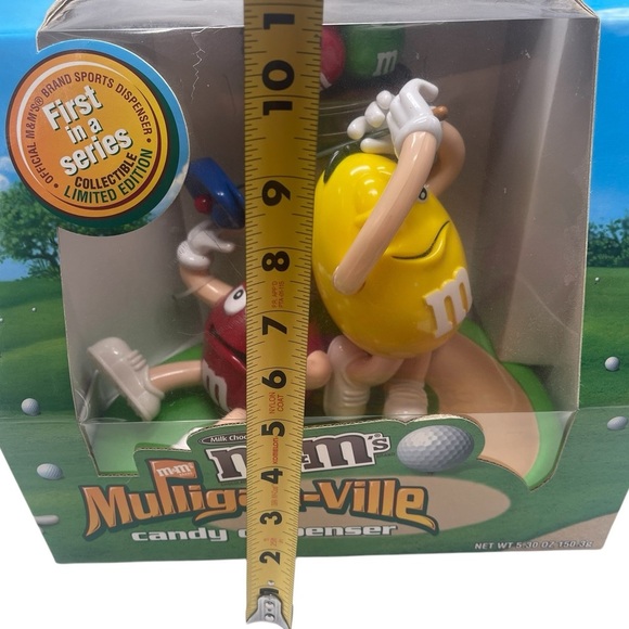 M&Ms Mulligan-Ville Candy Dispenser Golf Limited Edition First In Series New - Picture 14 of 15